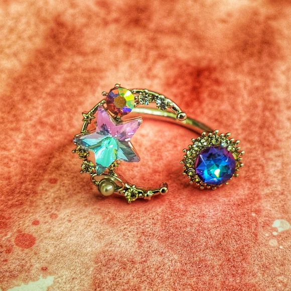 Constellation Galaxy Multi Color Gem Ring - Picture 6 of 14